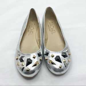 RACHEL Rachel Roy Jonella Geometric Studded Flats